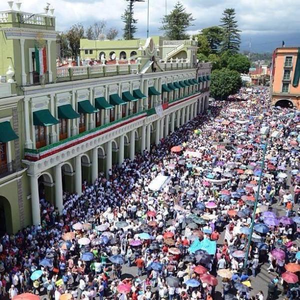 manifestacion en xalapa