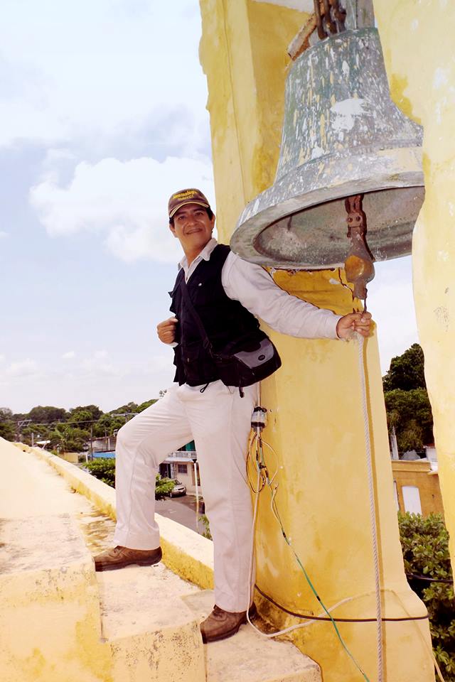 Mario Jesús Gaspar Cobarrubias, egresado de la Facultad de Ciencias y Técnicas de la Comunicación de la Universidad Veracruzana 