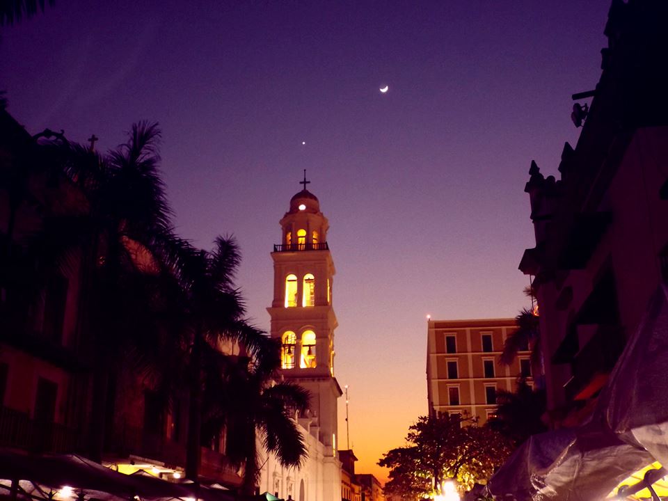 Presagio de cuerpos celestes en Veracruz