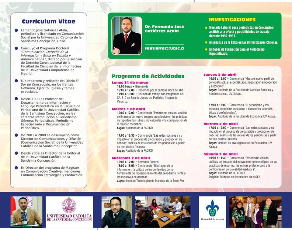 cartel de conferencia