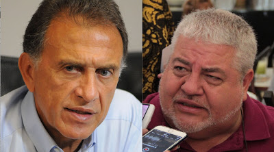 Miguel ángel Yunes y Manuel Huerta